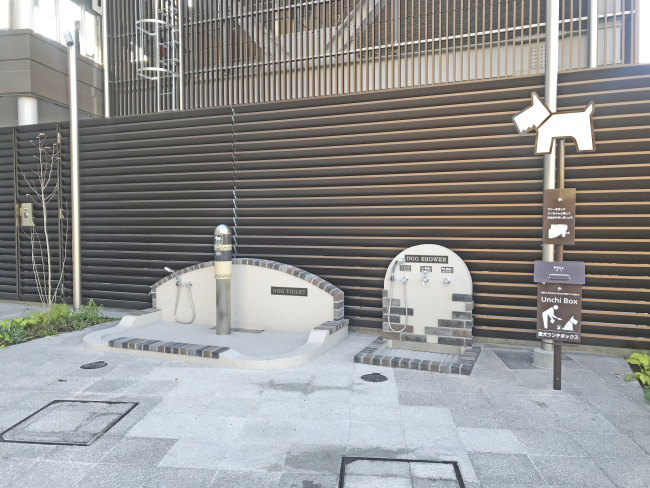 ドッグ衛生施設セット ＜トイレ、シャワー、ウンチボックス＞