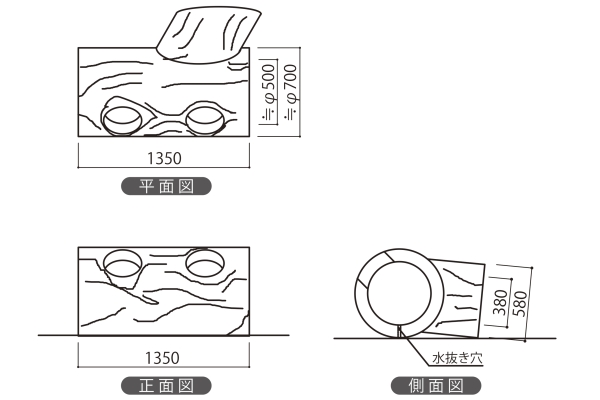 丸太トンネル　ソフトタイプ