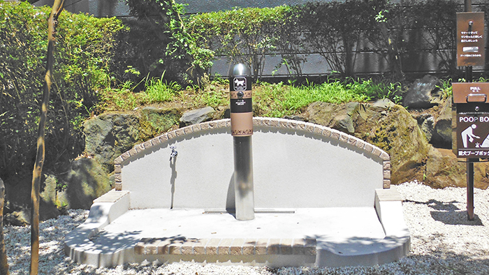 ドッグトイレ＜水洗おしっこポールタイプ＞