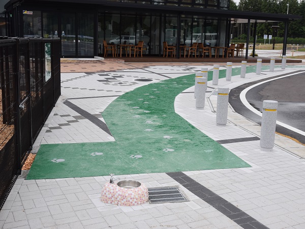 熱交換塗料【わんちゃん用歩道】