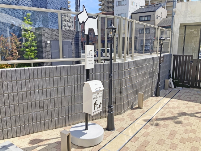ウンチボックス＜ポストタイプ＞・据置式